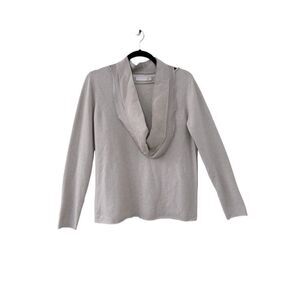 Fabiana Filippi Pullover Merino Lambswool Blend Sweater Gray Women’s Size Medium